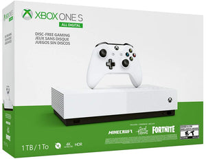 Xbox One S 1TB All-Digital Edition Console (Disc-Free Gaming) - Discontinued